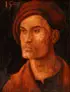 Albrecht Durer, Portrait of a Young Man, Oil on wood panel