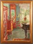Paula Kohlschütter, Interior View of Music Room in the Biedermeier Taste, Oil on canvas