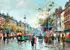 Antoine Blanchard, Boulevard Montmartre- Théâtre des Variétés