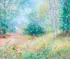 Jeanette Leuers, Woodland Sunshine, Oil on canvas