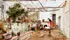 Peder Mork Monsted, Working in the Veranda, Oil on canvas