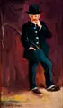 George Luks, Circus Animal Tamer with Whip