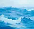 Leon Lundmark, High Tide, Oil on canvas