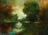 R. Forbes, A Barbizon Style Landscape, Oil on canvas