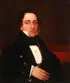 American School, Portrait of a Man with Thumb Resting in Vest, Oil on canvas