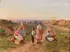 César Pattein, The Apple Pickers, Oil on canvas