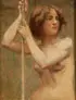 Female Nude Study by French School, Oil on canvas, offered Jun 2013