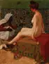 E.B Mead, Turkish Bath, Oil on canvas