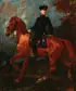Ludwig Putz, A Calvary Officer, Oil on canvas