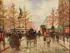 Place de Republique by Henri-Alexis Schaeffer, Oil on canvas, offered Jun 2013