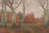 Karl Emile Lundgreen, Autumn Landscape, Oil on canvas