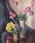 Elizabeth Haentzschel, Floral Still Life, Oil on canvas