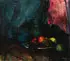 Theodor Hummel, Still Life with Fruit, Oil on canvas
