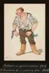 Vladimir Fedorovich Kadulin, A Candidate for a Judiciary Office, Watercolor and ink on paper