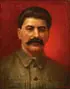 Stalin by Alexander Alexandrovich Glazunov, Oil on lacquered panel, offered Jun 2013