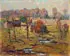 Fern Isabel Kuns Coppedge, October, Oil on artist board