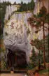 Emil Jean Kosa Sr., A Cavern Entrance, Oil on board