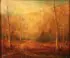 George Inness, Interior Forest Landscape, Oil on canvas