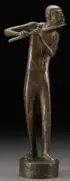 Flute Player by Gerhard Marcks, Bronze with dark patina, offered Jun 2013