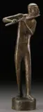 Flute Player by Gerhard Marcks, Bronze with dark patina, offered Jun 2013