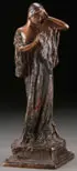Alicia by Bessie Potter Vonnoh, Bronze with dark patina, offered Jun 2013