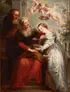 The Visitation by Peter Paul Rubens, Oil on canvas, offered Jun 2013
