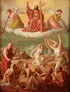 Emmanuel Kratky, The Last Judgment, Oil on board