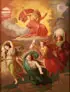 God Creating the Elements by Emmanuel Kratky, Oil on board, offered Jun 2013