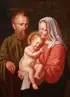 The Holy Family by Giovanni Battista Salvi- Il Sassoferrato, Oil on canvas, offered Jun 2013