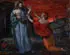 German School, Noli Me Tangere, circa 1920, Oil on wood panel