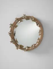 Line Vautrin, "Miroir aux Alouettes" mirror, circa 1955, Talosel resin, mirrored glass