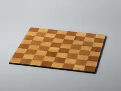 Josef Hartwig, Chessboard, circa 1924, Pine, stained pine, painted pine, fabric