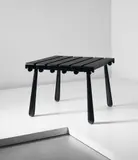 Jean Royere, "Quille" table, circa 1955, Painted wood