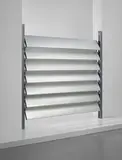 Jean Prouvé, Sun-shutter, from the Cité Scolaire de la Dullague, Béziers, designed 1956, executed circa 1962-1965, Aluminum, metal
