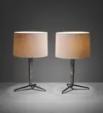 Jean-Michel Frank, Pair of table lamps, from the Hotel Horizonte, Mar del Plata, Argentina