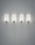 Jacques Quinet, Set of four wall lights