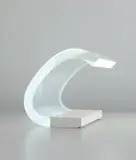 Joe Colombo and Gianni Colombo, "Acrilica" table lamp, designed 1962, Acrylic, painted metal