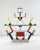 "Carlton" room divider by Ettore Sottsass, designed 1981, Plastic-laminated wood, sold Dec 2015