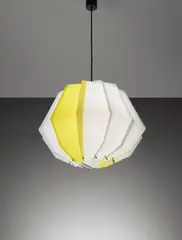 Rare ceiling light, model no. 2083 by Gino Sarfatti, circa 1955, Colored opaline methacrylate, painted aluminum, sold Dec 2015
