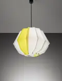 Rare ceiling light, model no. 2083 by Gino Sarfatti, circa 1955, Colored opaline methacrylate, painted aluminum, sold Dec 2015