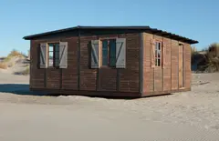"6x6" demountable house by Jean Prouvé, circa 1944-1945, Steel, painted steel, wood, painted wood, aluminum, glass, offered Dec 2015