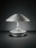 Sebastian Brajkovic, "Lathe Lamp Grey", 2011, Anodized aluminum