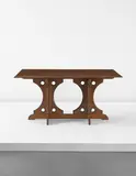 Edward Welby Pugin, Table, circa 1870, Partially ebonized walnut