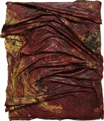 Untitled (SK-DJ) by Angel Otero, 2011, oil paint, oil paint skins collaged on resin coated canvas, sold Mar 2014