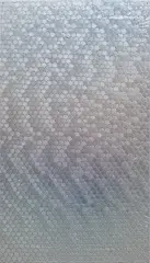 Oliver Laric, Schengen Visa Hologram, 2012, tamper evident security hologram stickers on PET sheet, lacquer