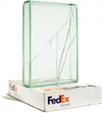 Walead Beshty, FedEx® Large Box ©2005 FEDEX 139751 REV 10/05 SSCC, Priority Overnight, Los Angeles-New York trk#795506878000, November 27-28