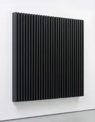 Rescinded Growth by Liam Gillick, 2008, 30 painted aluminium elements, sold Mar 2014