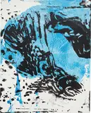 Josh Smith, Untitled (JSS08706), 2008, acrylic silkscreen on canvas