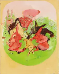 Untitled by Cecily Brown, 1996, oil on canvas, offered Mar 2014