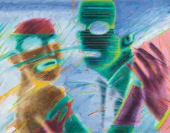 Ed Paschke, Canasta, 1983, oil on canvas